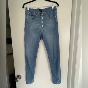 Highrise J.Crew skinny Stretch Jean.